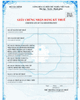 Amended certificate of tax registration